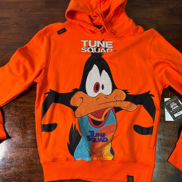 Tune Squad Hoodie Sz various orange - Picture 3 of 5